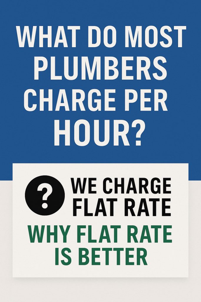 What Do Most Plumbers Charge Per Hour?
