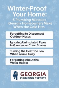 Plumbing Tips for Winterizing Your Home